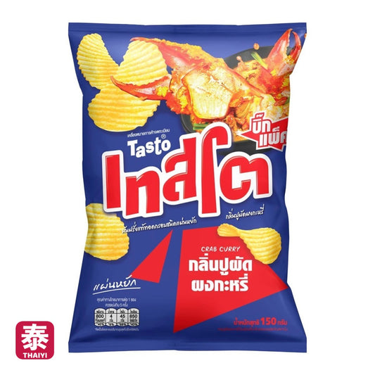 【Tasto】洋芋片 - 咖哩蟹黃 咖哩蟹黃洋芋片 (42g)